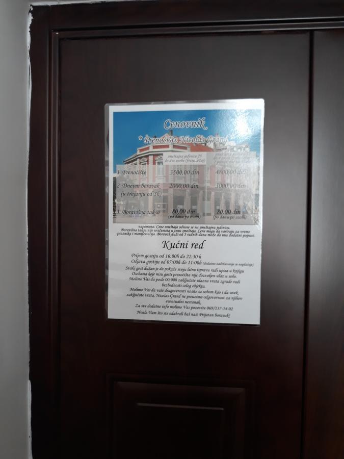 Prenociste Nikolas Grand Smederevo Exterior photo